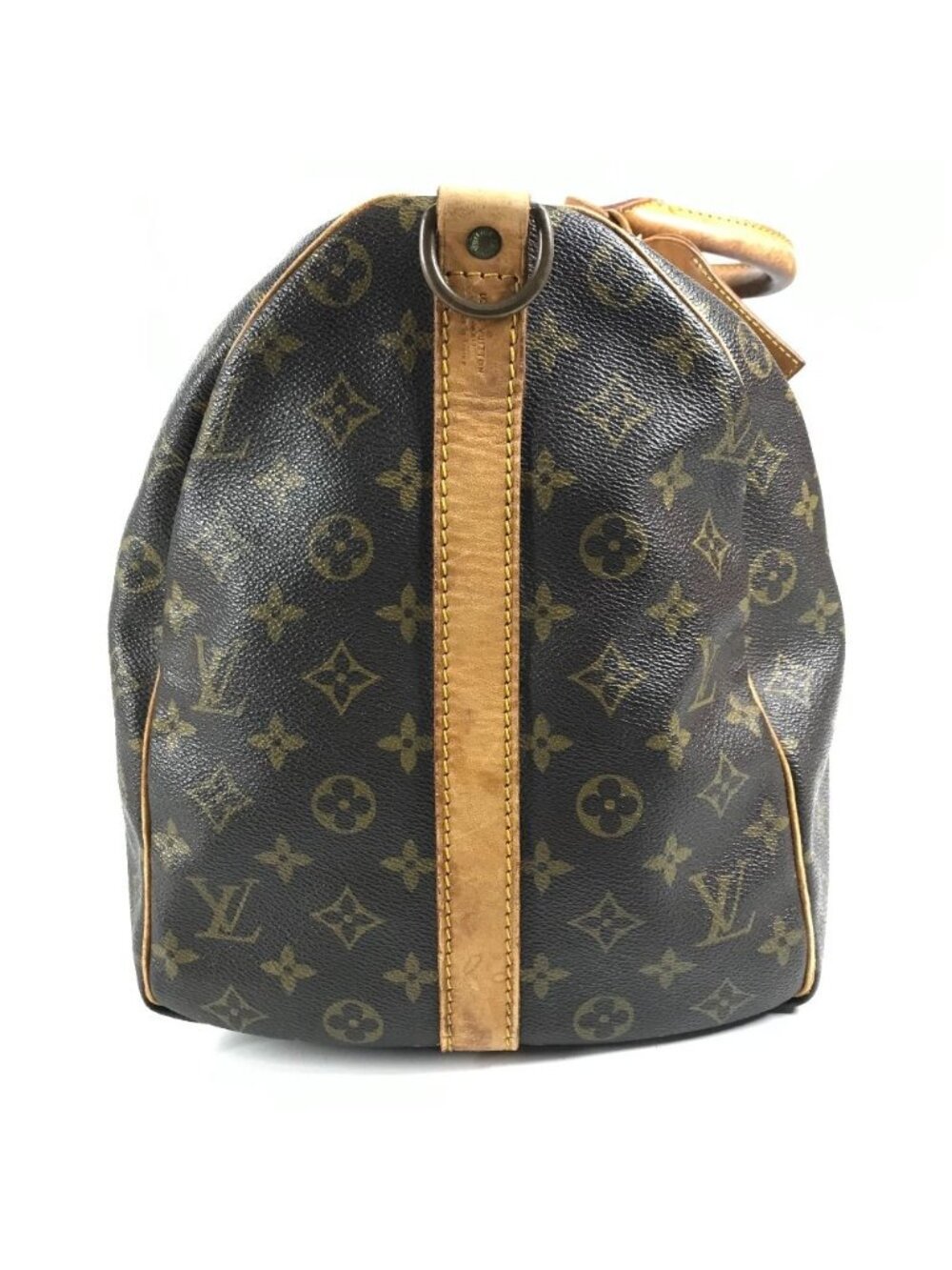 Louis Vuitton Boston Bag Keepall Bandouliere 50 Monogram Canvas Brown - Picture 4 of 9